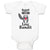 Baby Clothes Love Bandit An Ferret Animal Baby Bodysuits Boy & Girl Cotton