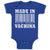 Baby Clothes Made in Vachina Baby Bodysuits Boy & Girl Newborn Clothes Cotton