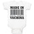 Baby Clothes Made in Vachina Baby Bodysuits Boy & Girl Newborn Clothes Cotton