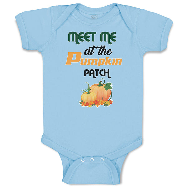 Baby Clothes Meet Me at The Pumpkin Patch Baby Bodysuits Boy & Girl Cotton