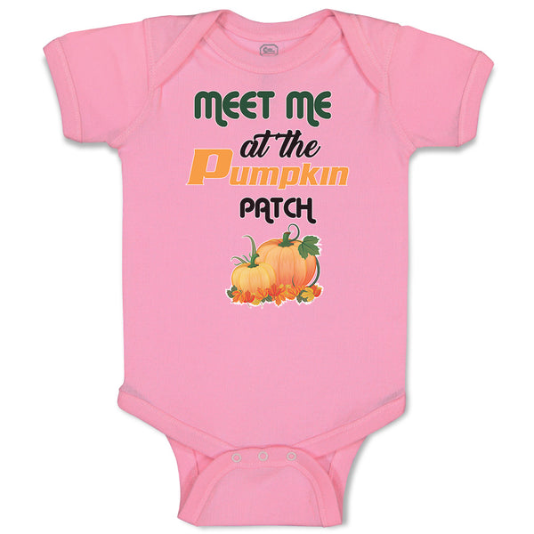 Baby Clothes Meet Me at The Pumpkin Patch Baby Bodysuits Boy & Girl Cotton