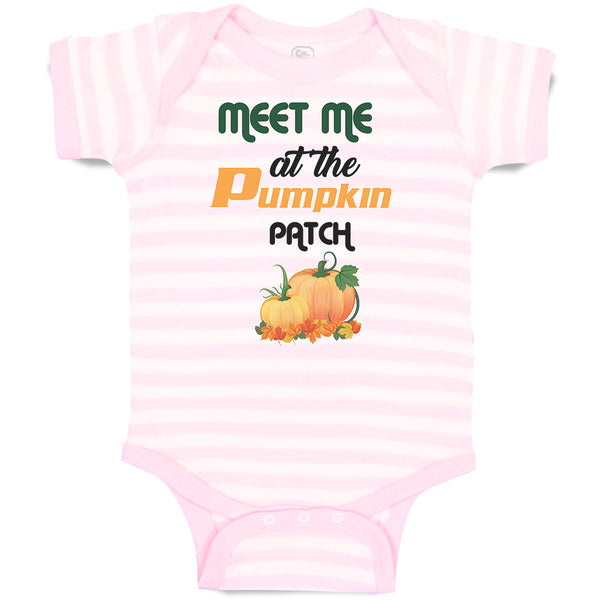 Baby Clothes Meet Me at The Pumpkin Patch Baby Bodysuits Boy & Girl Cotton