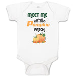 Baby Clothes Meet Me at The Pumpkin Patch Baby Bodysuits Boy & Girl Cotton