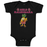 Baby Clothes Mele Kalikimaka Baby Bodysuits Boy & Girl Newborn Clothes Cotton