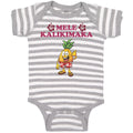 Baby Clothes Mele Kalikimaka Baby Bodysuits Boy & Girl Newborn Clothes Cotton