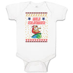 Baby Clothes Mele Kalikimaka Baby Bodysuits Boy & Girl Newborn Clothes Cotton