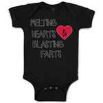 Baby Clothes Melting Hearts Blasting Farts Baby Bodysuits Boy & Girl Cotton