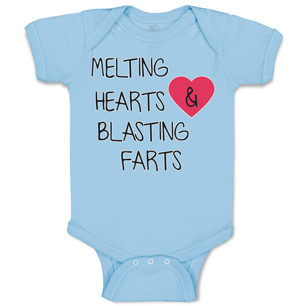 Baby Clothes Melting Hearts Blasting Farts Baby Bodysuits Boy & Girl Cotton