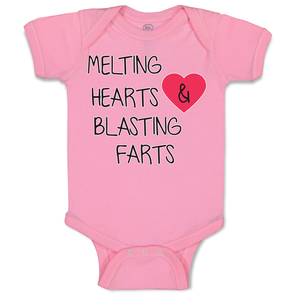 Baby Clothes Melting Hearts Blasting Farts Baby Bodysuits Boy & Girl Cotton