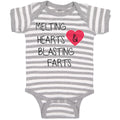 Baby Clothes Melting Hearts Blasting Farts Baby Bodysuits Boy & Girl Cotton