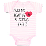 Baby Clothes Melting Hearts Blasting Farts Baby Bodysuits Boy & Girl Cotton