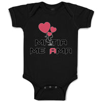 Baby Clothes Mi Tia Me Ama Baby Bodysuits Boy & Girl Newborn Clothes Cotton