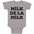 Baby Clothes Milk De La Milk Baby Bodysuits Boy & Girl Newborn Clothes Cotton