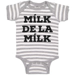 Baby Clothes Milk De La Milk Baby Bodysuits Boy & Girl Newborn Clothes Cotton