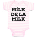 Baby Clothes Milk De La Milk Baby Bodysuits Boy & Girl Newborn Clothes Cotton