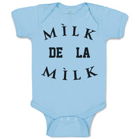 Baby Clothes Milk De La Milk Baby Bodysuits Boy & Girl Newborn Clothes Cotton