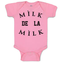 Baby Clothes Milk De La Milk Baby Bodysuits Boy & Girl Newborn Clothes Cotton