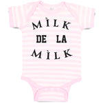 Baby Clothes Milk De La Milk Baby Bodysuits Boy & Girl Newborn Clothes Cotton