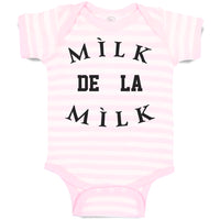 Baby Clothes Milk De La Milk Baby Bodysuits Boy & Girl Newborn Clothes Cotton