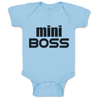 Baby Clothes Mini Boss Baby Bodysuits Boy & Girl Newborn Clothes Cotton