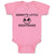 Baby Clothes Mommy's Little Nightmare Baby Bodysuits Boy & Girl Cotton