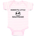 Baby Clothes Mommy's Little Nightmare Baby Bodysuits Boy & Girl Cotton
