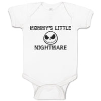 Baby Clothes Mommy's Little Nightmare Baby Bodysuits Boy & Girl Cotton