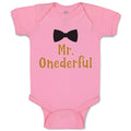 Baby Clothes Mr. Onederful Baby Bodysuits Boy & Girl Newborn Clothes Cotton