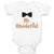 Baby Clothes Mr. Onederful Baby Bodysuits Boy & Girl Newborn Clothes Cotton