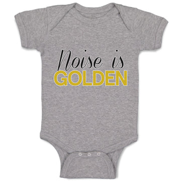 Baby Clothes Noise Is Golden Baby Bodysuits Boy & Girl Newborn Clothes Cotton