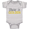 Baby Clothes Noise Is Golden Baby Bodysuits Boy & Girl Newborn Clothes Cotton