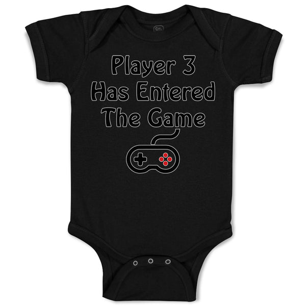 Baby Clothes Player 3 Has Entered The Game Baby Bodysuits Boy & Girl Cotton
