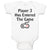 Baby Clothes Player 3 Has Entered The Game Baby Bodysuits Boy & Girl Cotton