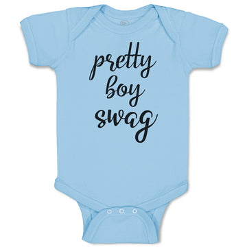 Baby Clothes Pretty Boy Swag Baby Bodysuits Boy & Girl Newborn Clothes Cotton