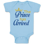 Baby Clothes The Prince Has Arrived Baby Bodysuits Boy & Girl Cotton