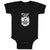 Baby Clothes Proud Owner of A Bearded Daddy Baby Bodysuits Boy & Girl Cotton