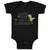 Baby Clothes Raawr! Mean I Love You in Dinosaur Baby Bodysuits Boy & Girl Cotton