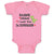 Baby Clothes Raawr! Mean I Love You in Dinosaur Baby Bodysuits Boy & Girl Cotton
