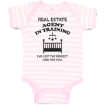 Baby Clothes Real Estate Agent in Training I'Ve Got The Perfect Crib for You!