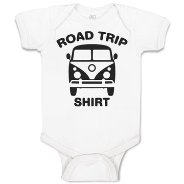 Baby Clothes Road Trip Shirt Baby Bodysuits Boy & Girl Newborn Clothes Cotton
