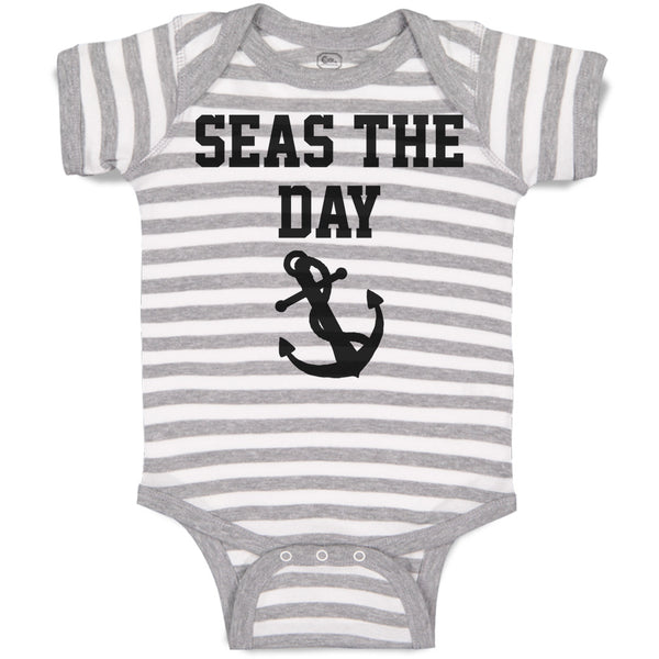 Baby Clothes Seas The Day Baby Bodysuits Boy & Girl Newborn Clothes Cotton