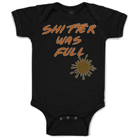 Baby Clothes Shitter Was Full Baby Bodysuits Boy & Girl Newborn Clothes Cotton