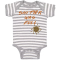 Baby Clothes Shitter Was Full Baby Bodysuits Boy & Girl Newborn Clothes Cotton