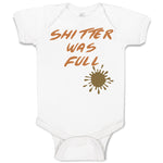 Baby Clothes Shitter Was Full Baby Bodysuits Boy & Girl Newborn Clothes Cotton