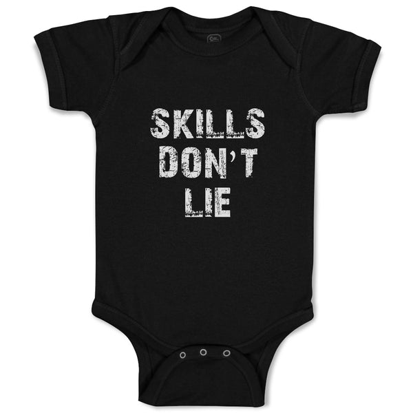 Baby Clothes Skills Don'T Lie Baby Bodysuits Boy & Girl Newborn Clothes Cotton