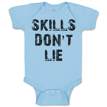 Baby Clothes Skills Don'T Lie Baby Bodysuits Boy & Girl Newborn Clothes Cotton