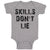 Baby Clothes Skills Don'T Lie Baby Bodysuits Boy & Girl Newborn Clothes Cotton