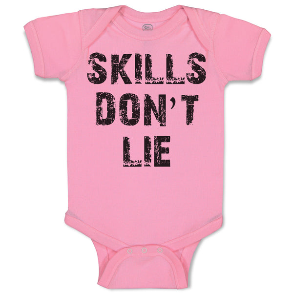Baby Clothes Skills Don'T Lie Baby Bodysuits Boy & Girl Newborn Clothes Cotton