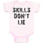 Baby Clothes Skills Don'T Lie Baby Bodysuits Boy & Girl Newborn Clothes Cotton