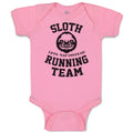 Baby Clothes Sloth Lets Nap Instead Running Team Baby Bodysuits Cotton